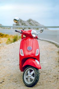 scooter rosso