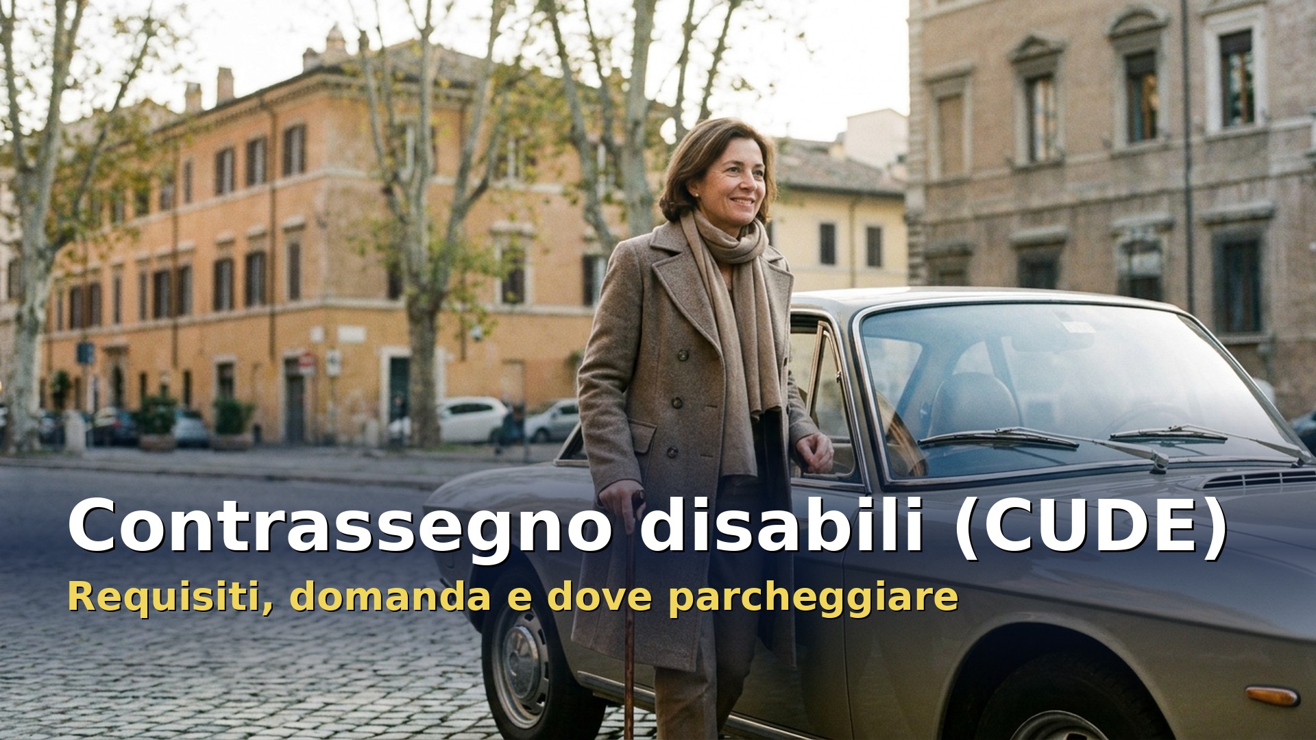 Contrassegno disabili CUDE: chi ne ha diritto e dove si può parcheggiare