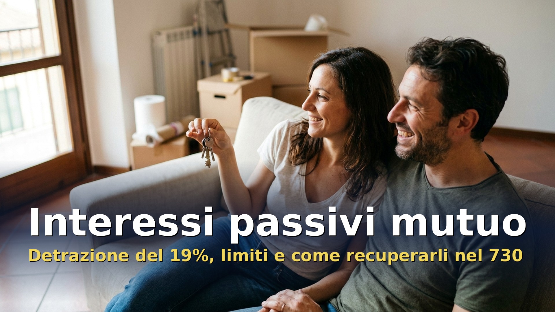 Interessi passivi mutuo: detrazione del 19% per la prima casa nel 730